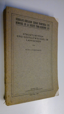 Eliel Lagercrantz : Strukturtypen und Gestaltwechsel im L...