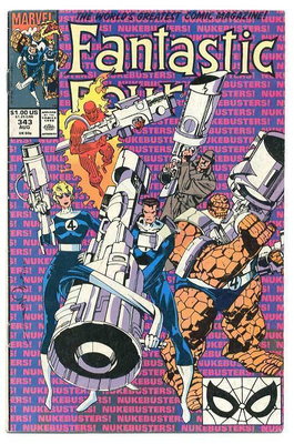 Fantastic Four #343 (Marvel, August 1990)