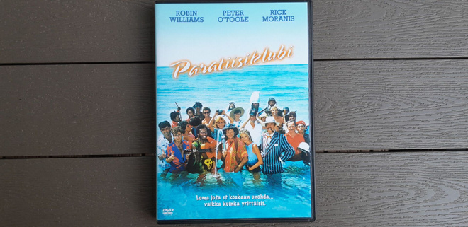 DVD: Paratiisiklubi (Robin Williams, Peter O'Toole 1986/2007