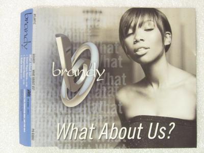 Brandy • What About Us? PROMO CD Maxi-Single