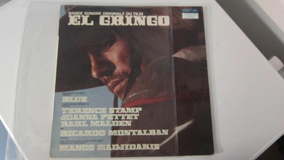 Manos Hadjidakis LP FRA 1968 Bande Sonore El Gringo