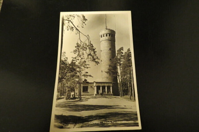 TAMPERE PYYNIKIN NÄKÖTORNI 1957 KULKENUT KORTTI