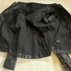 All Saints Ramones Shirt miesten nahkatakki musta XL - pikkukuva 3