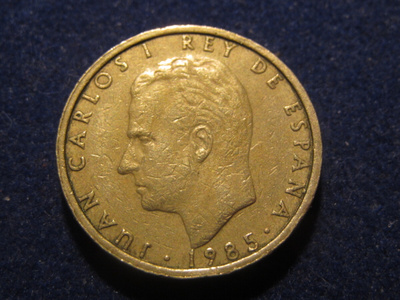 50 pesetas 1985. Espanja-Spain