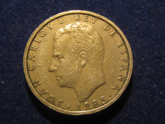50 pesetas 1985. Espanja-Spain