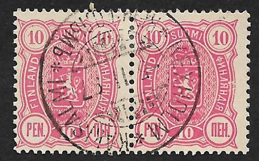 Vaakuna 1889 10p (LAPE 2x29B) O pari