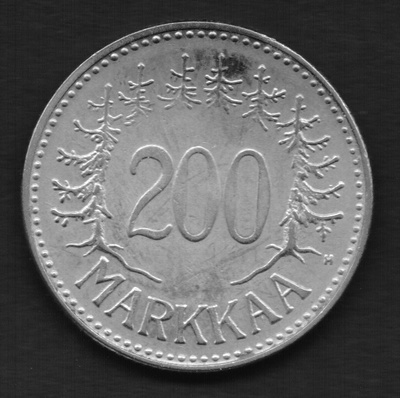 1958 H 200 markkaa kl7