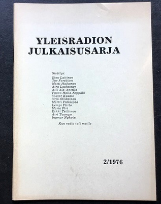 Kun radio tuli meille