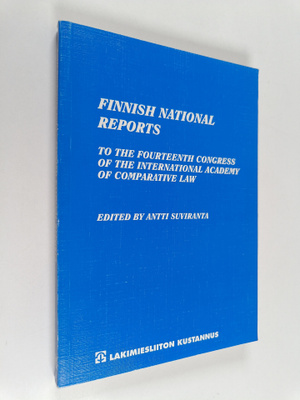 Finnish national reports to the Fourteenth Congress of th...