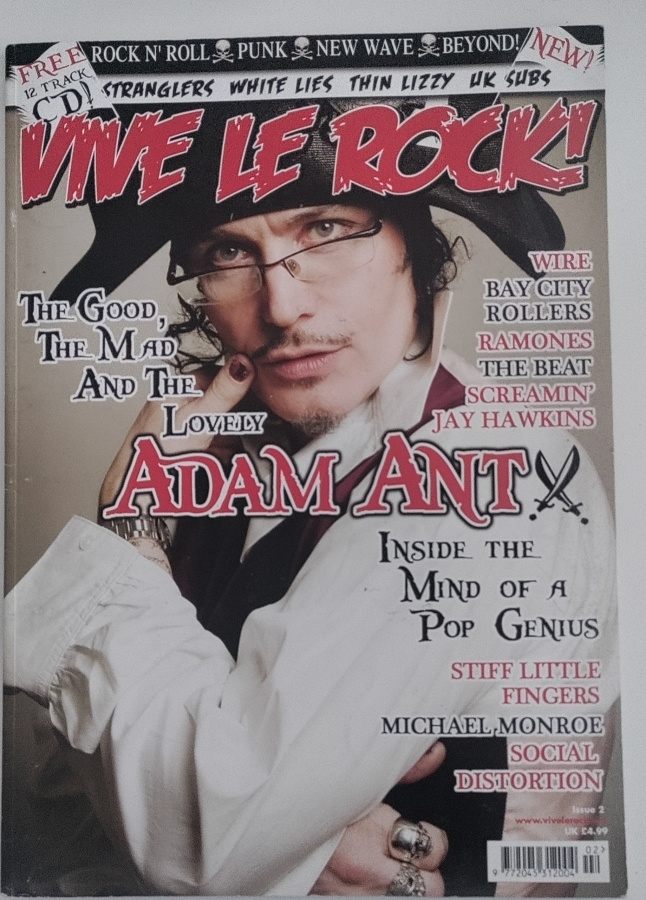 Vive Le Rock lehti #2 - Adam Ant