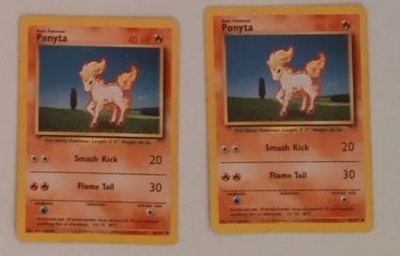 POKEMON KORTTI PONYTA , VANHA