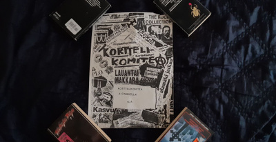 (punk) KORTTELIKOMITEA juliste/flyer (80-luvun loppu?)