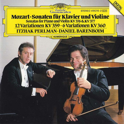 Wolfgang Amadeus Mozart - Sonaten für Klavier und Violine CD