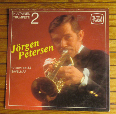 Jörgen Petersen Kultainen trumpetti 2 LP-levy,vinyyli v.1982