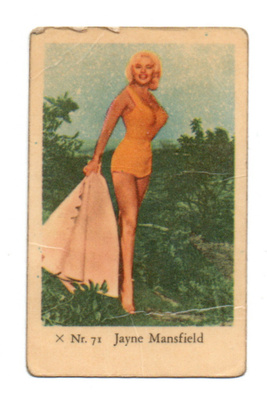 Purkkakuva X n:o 71 JAYNE MANSFIELD