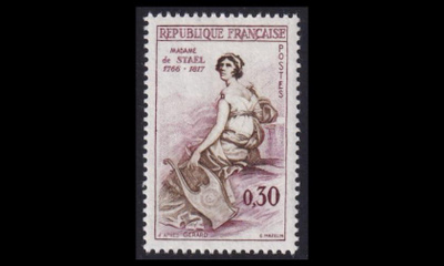Ranska 1322 ** Madame de Staël (1960)