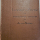 Johann Kleiber: Lehrbuch der Physik - pikkukuva 1