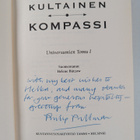 Philip Pullman : Kultainen kompassi (signeerattu, tekijän... - pikkukuva 3