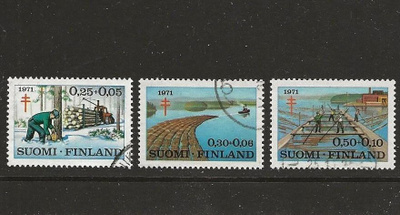 1971 Tuberkuloosi, leimattu sarja