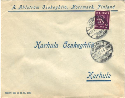 FIRMAKUORI NORRMARK /PORI