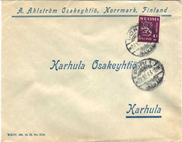 FIRMAKUORI NORRMARK /PORI