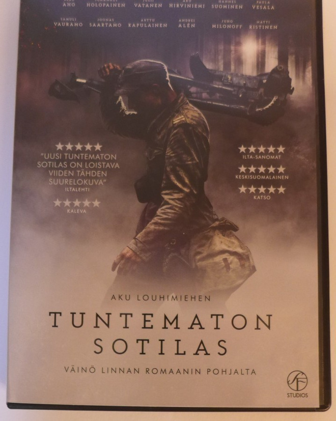 DVD Tuntematon sotilas