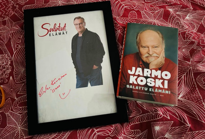Salatut elämät Kovero nimmaroitu kuva ja Jarmo Koskkirja