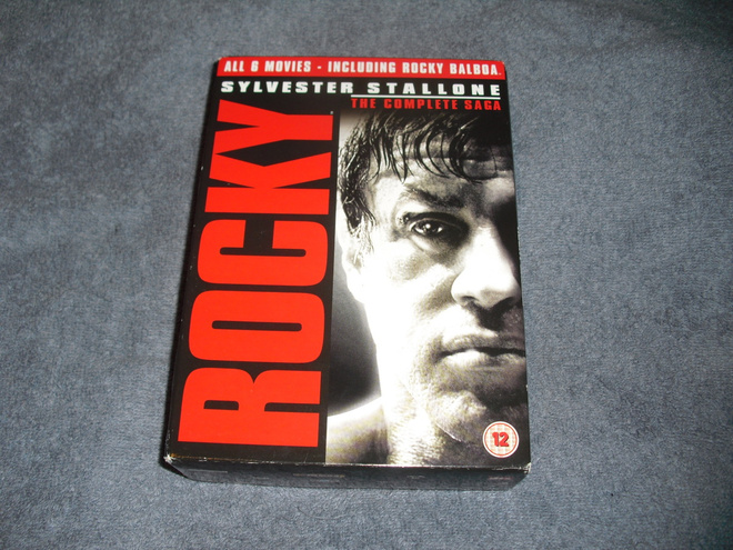 ROCKY (6-elokuvaa) DVD, osin Suom-text