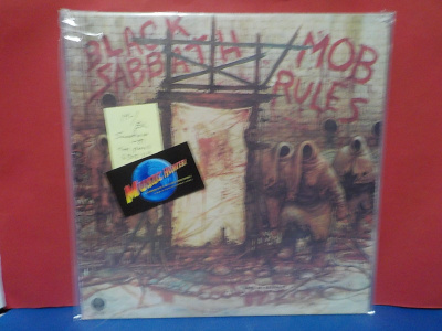 BLACK SABBATH - MOB RULES M-/EX SCANDINAVIA -81 1ST PRESS LP