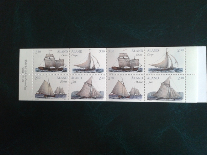 åland 1995 saariston rahtipurjehtijat vihko**