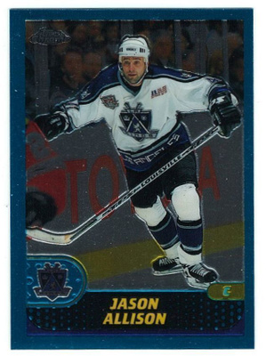 01-02 Topps Chrome #26 Jason Allison