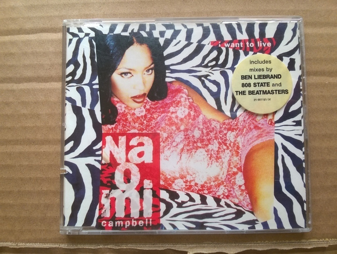 Naomi Campbell - I Want To Live CDS