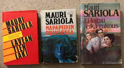 [Kirja] 3 x MAURI SARIOLA