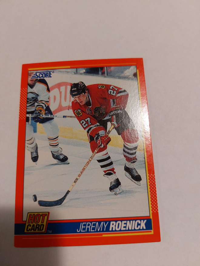 1991-92 Score Hot Cards #10 Jeremy Roenick