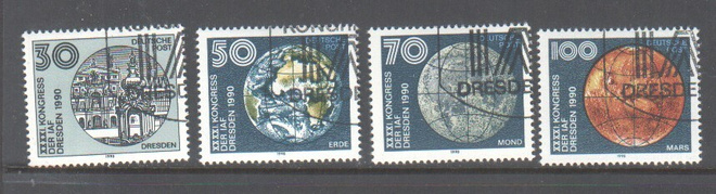 Saksa DDR  1990 Mi 3360-3