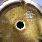 Arabia  ruskea Kerä kukkaruukku - pikkukuva 5