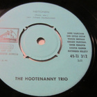 THE HOOTENANNY TRIO: Tatuoitu nainen * Neitonen * FIN 1964 - pikkukuva 2
