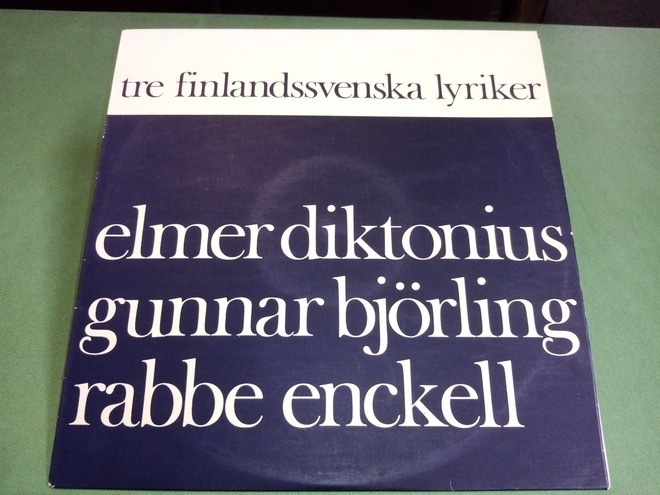 LP :  TRE FINLANDSSVENSKA LYRIKER ( SIS POSTIKULU