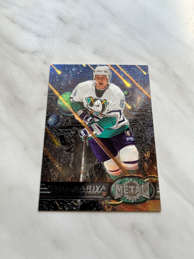 1996-97 Fleer Metal Universe Paul Kariya #2