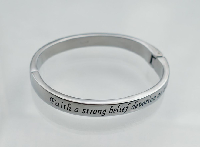 Rannerengas  "Faith a strong belief devotion or trust"