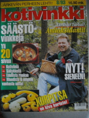 Kotivinkki Nro 8/1993 (20.3)