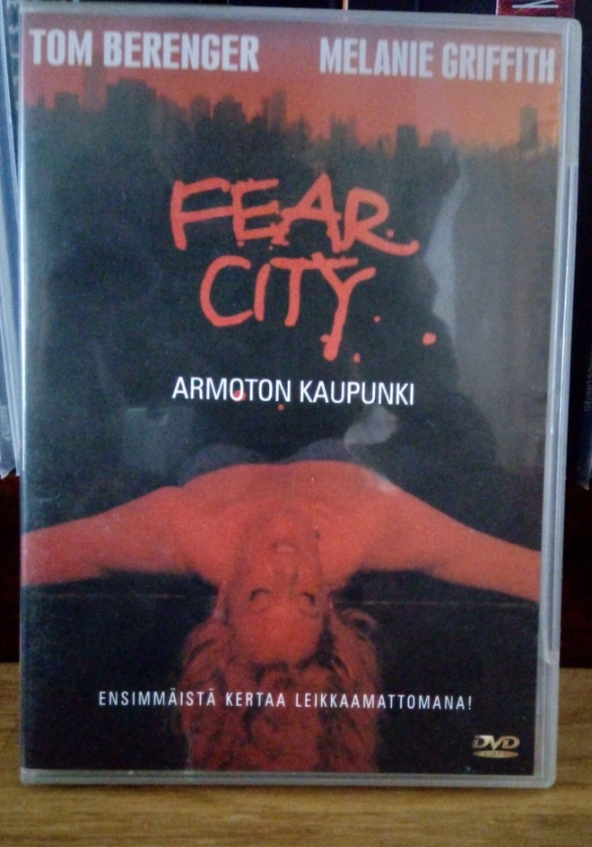 Fear City DVD