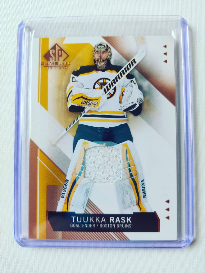 Tuukka Rask - 15-16 SP Game-Used Jersey