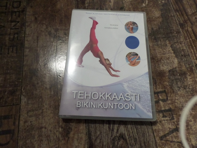 Tehokkaasti bikinikuntoon dvd. %