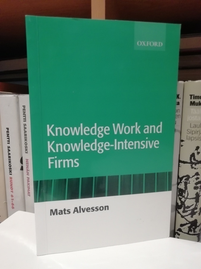 Knowledge Work and Knowledge-Intensive Firms - Mats Alvesson