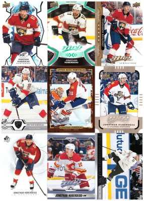 8 x JONATHAN HUBERDEAU Panthers, Flames