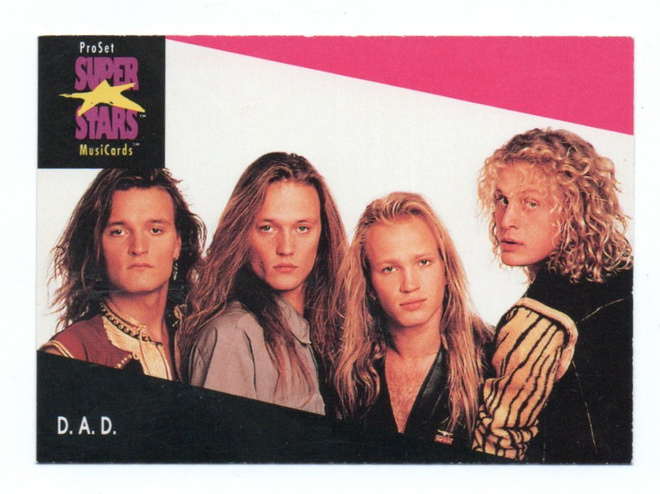 Keräilykuva SUPER STARS n:o 160 D.A.D.