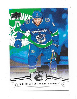2018-19 Upper Deck #428 Chris Tanev , Vancouver Canucks