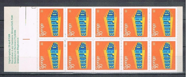 Ruotsi 1969 - Europa CEPT ++ vihko