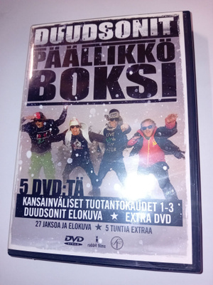 5dvd DUUDSONIT PÄÄLLIKKÖ BOKSI ( SIS POSTIKULU )